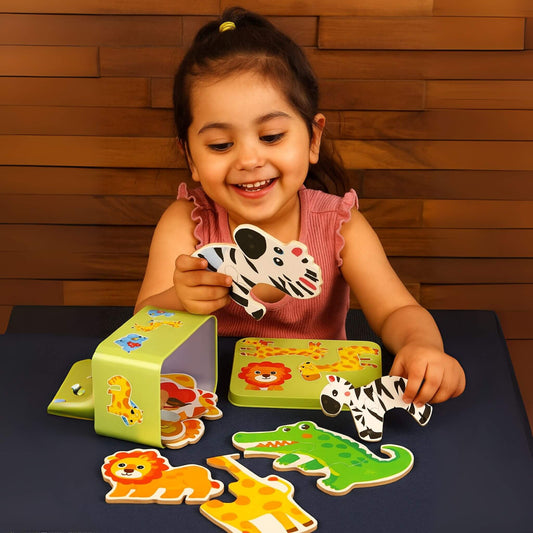 Brinquedo Montessori Animais 6