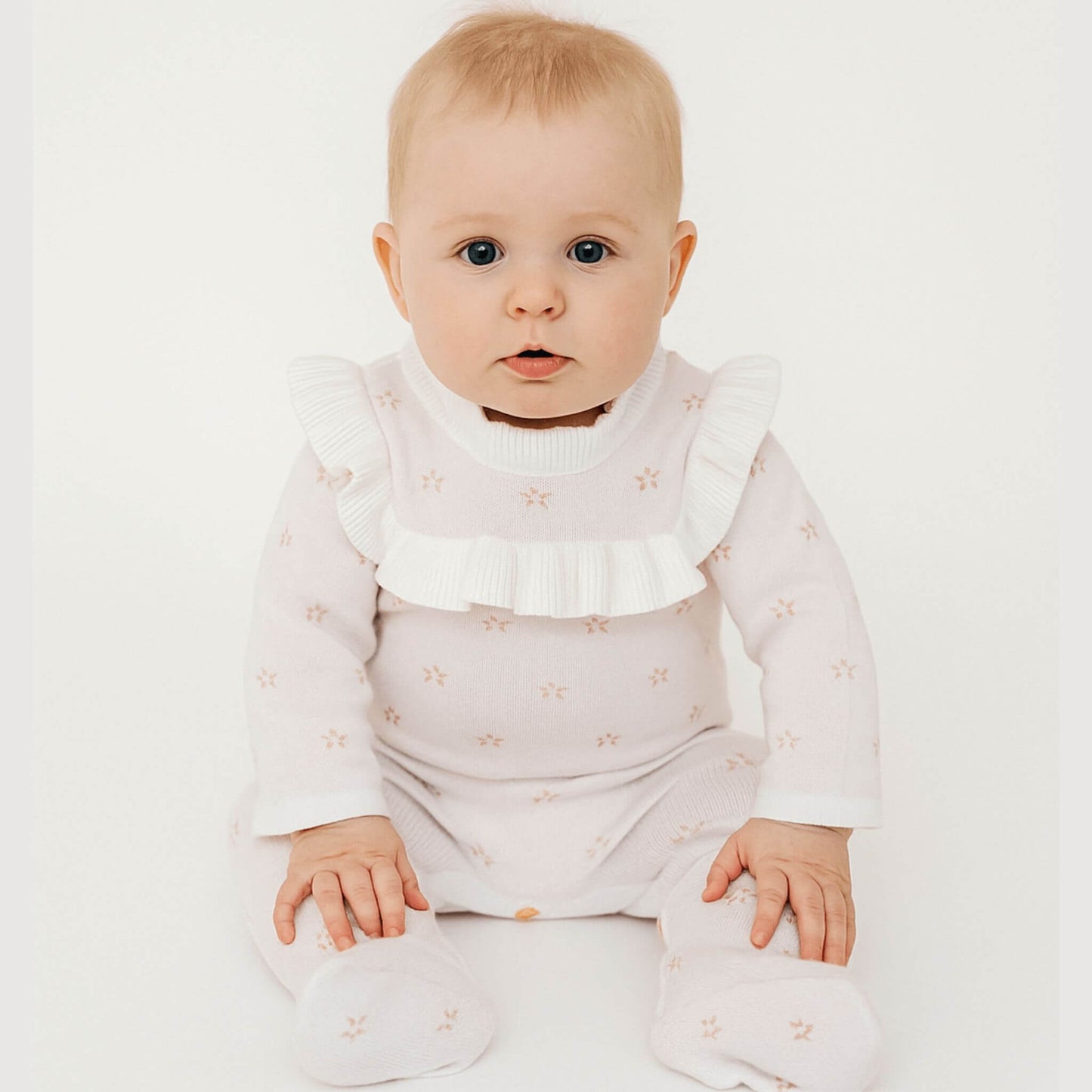 Macacão Para Bebê Menina Floral 6