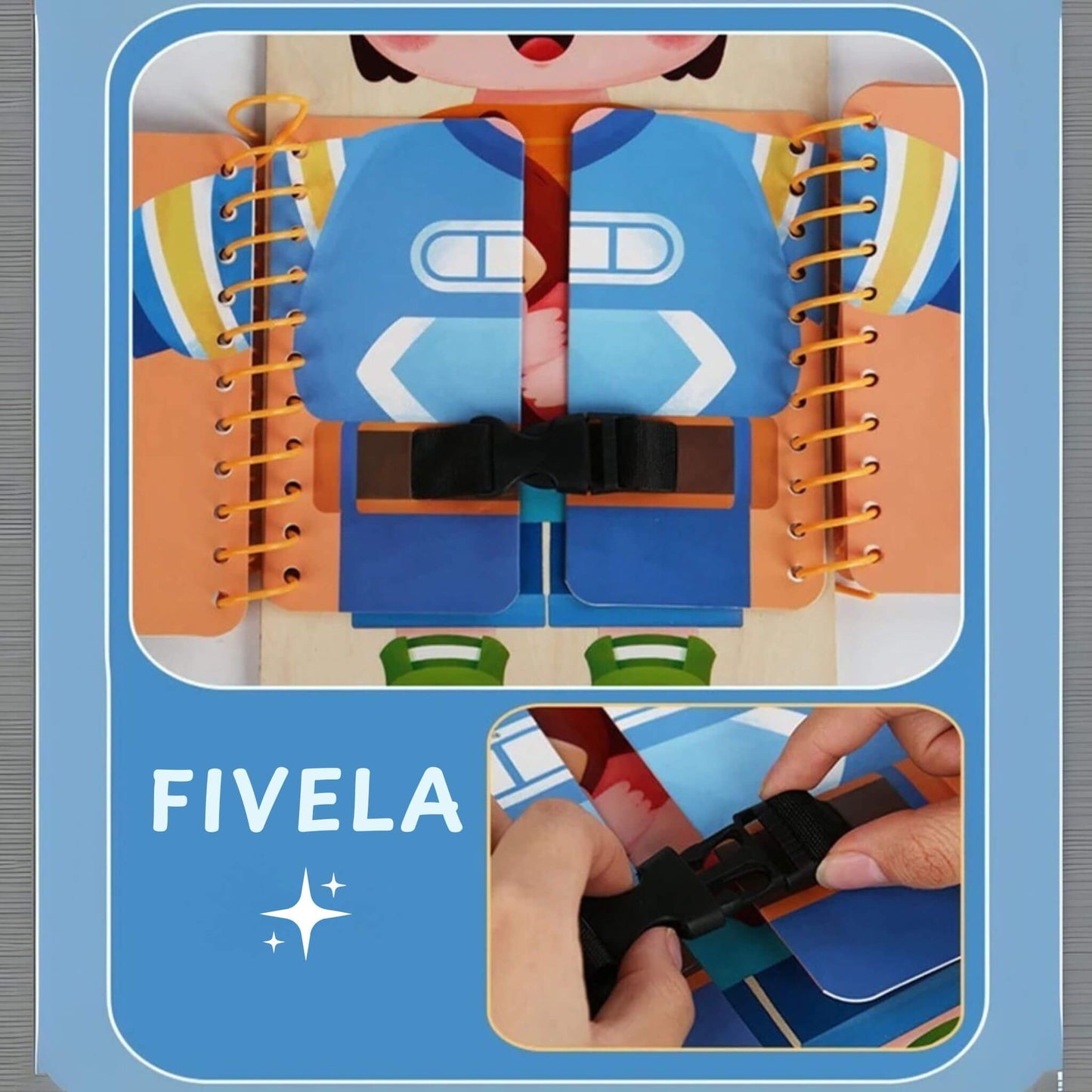Brinquedo Montessori Sensorial 8
