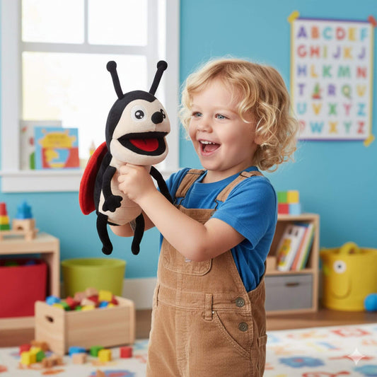 Fantoche é um objeto ou brinquedo? Entenda e veja opções fofas para brincar com o bebê!