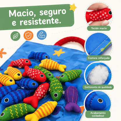 Brinquedo Educativo Peixinhos 