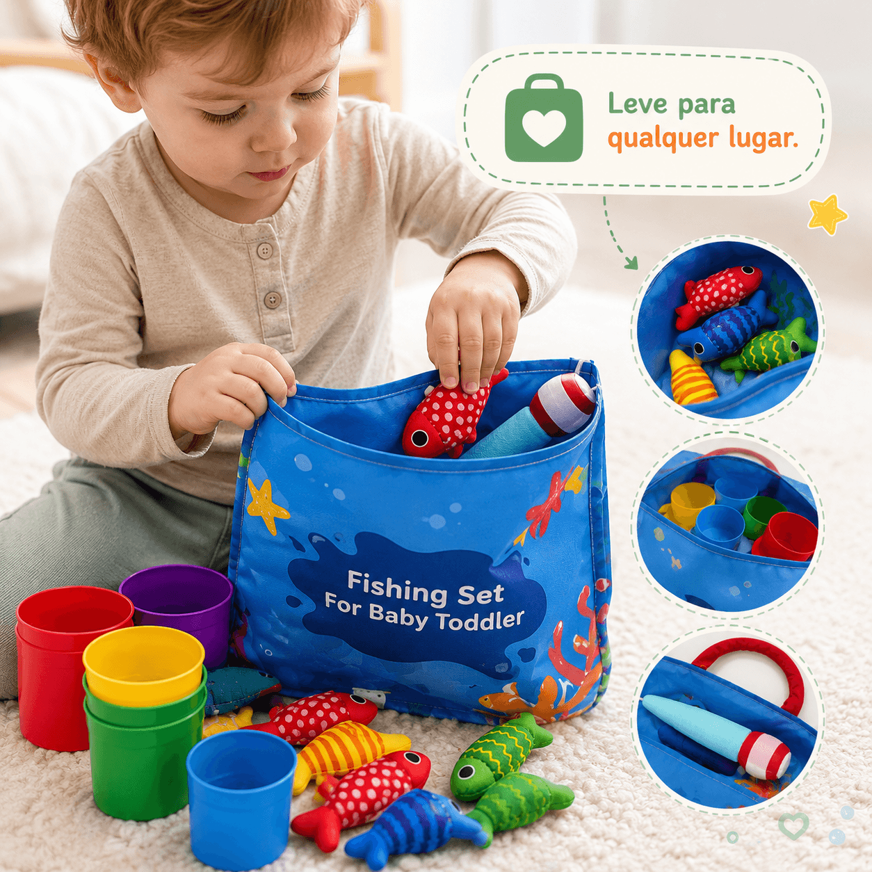 Brinquedo Educativo 2 a 3 anos-