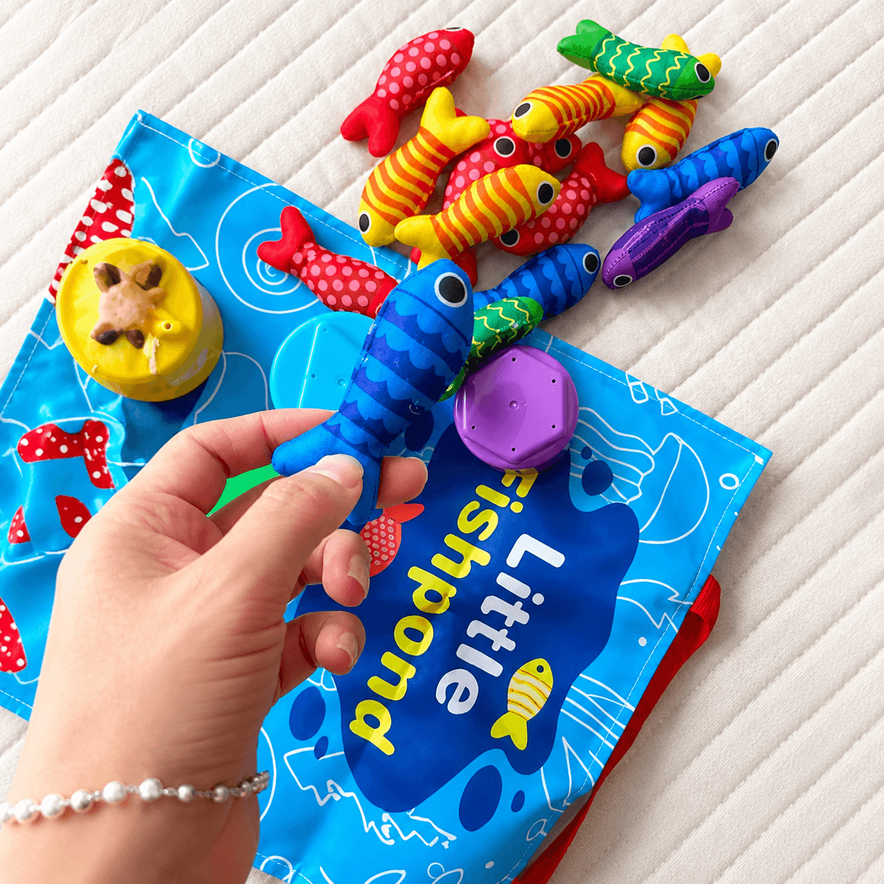 Brinquedo Educativo de Pesca- detalhes