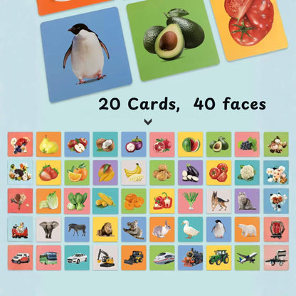 Brinquedo de Bebê- Cartões Estimuladores 9