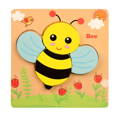 Brinquedo de Madeira| Abelha 3D 6