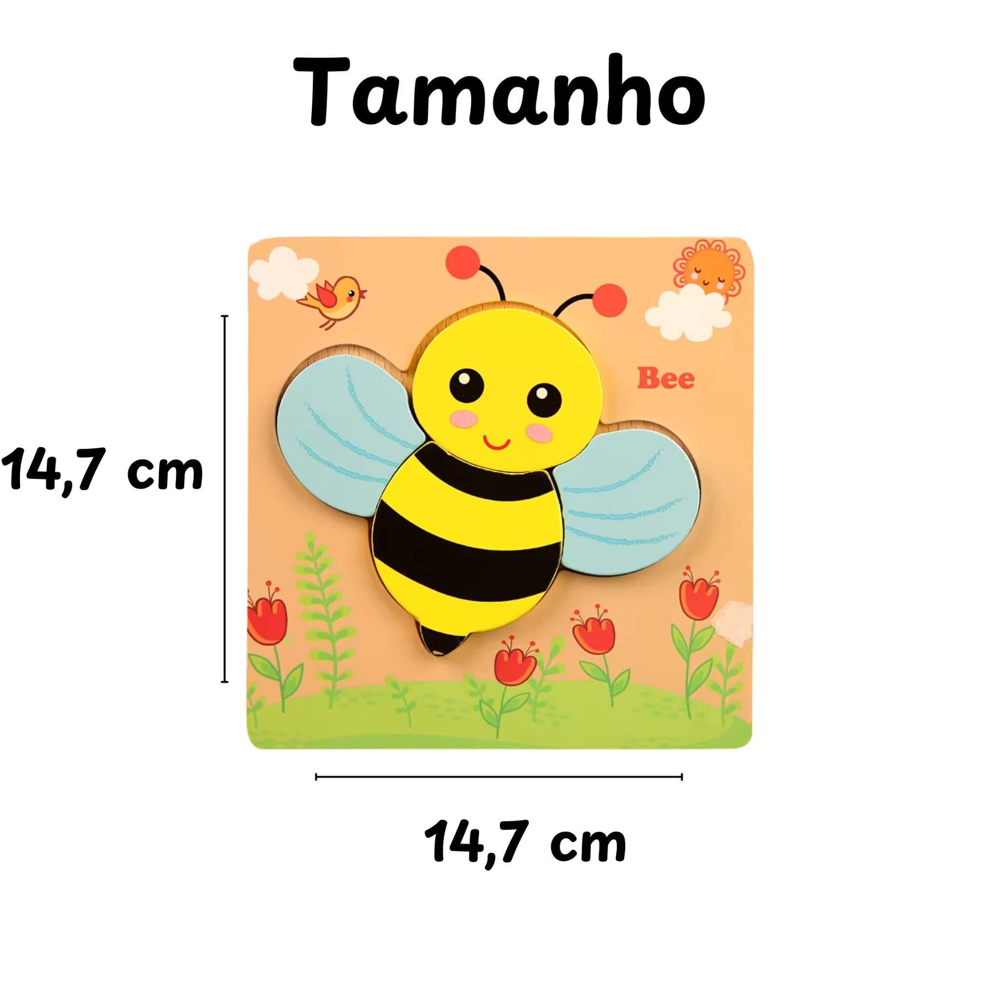 Brinquedo de Madeira| Abelha 7