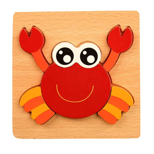 Brinquedo de Madeira| Caranguejo 3