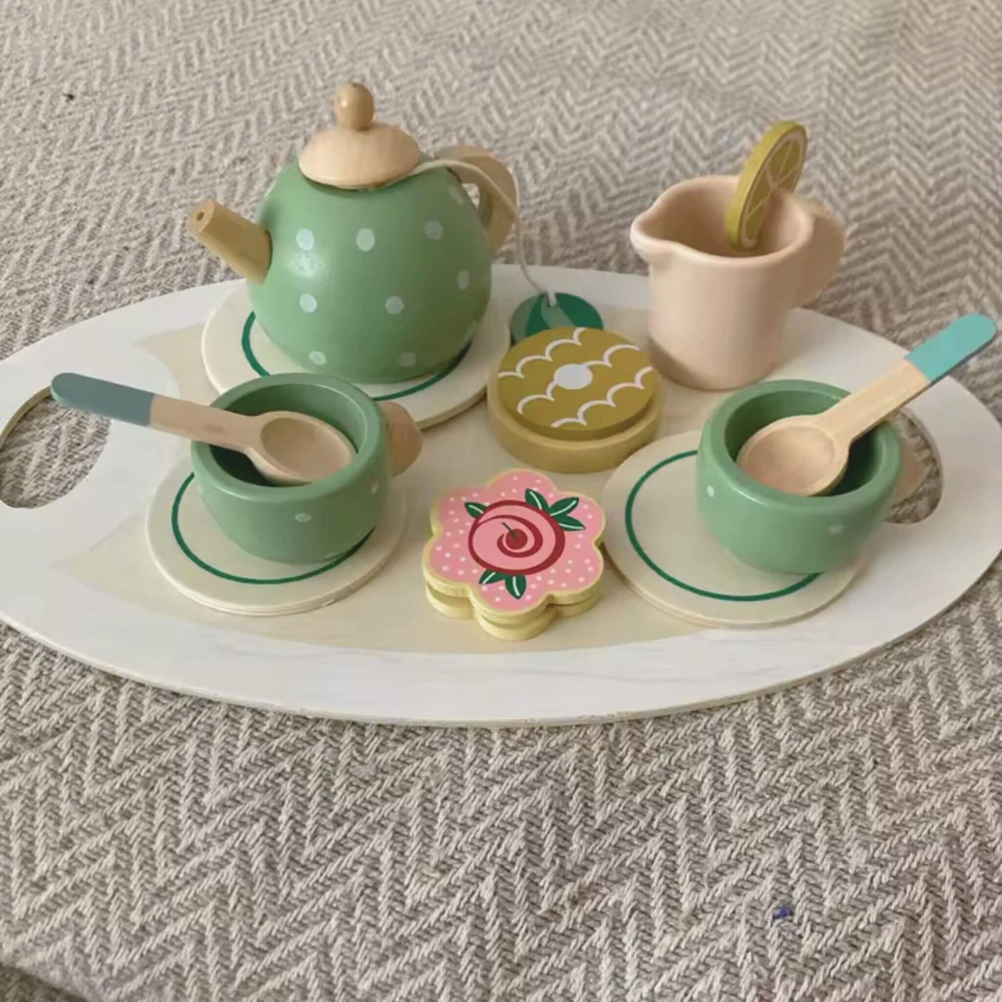 Brinquedo de Madeira Educativo| Chá 