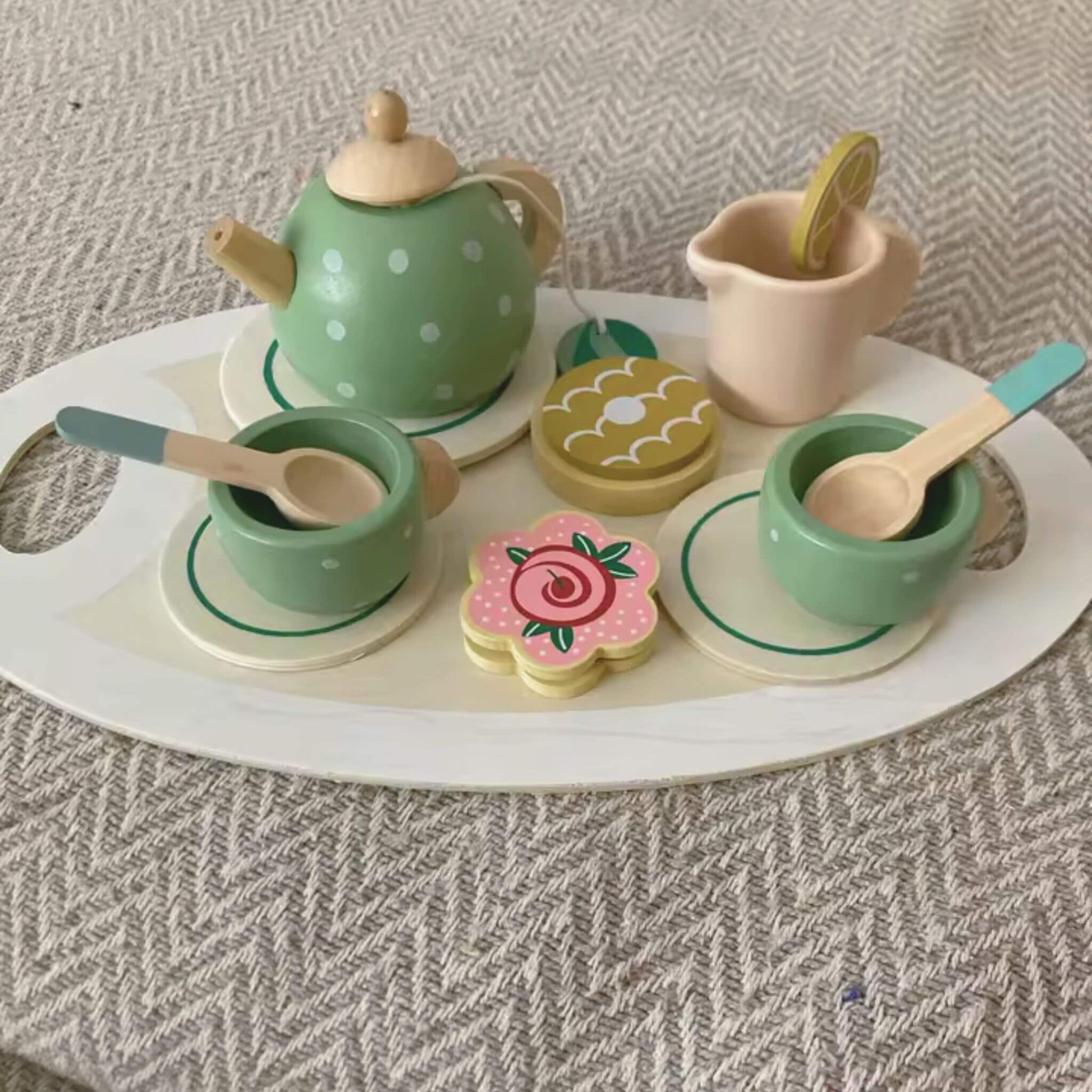 Brinquedo de Madeira Educativo| Chá 