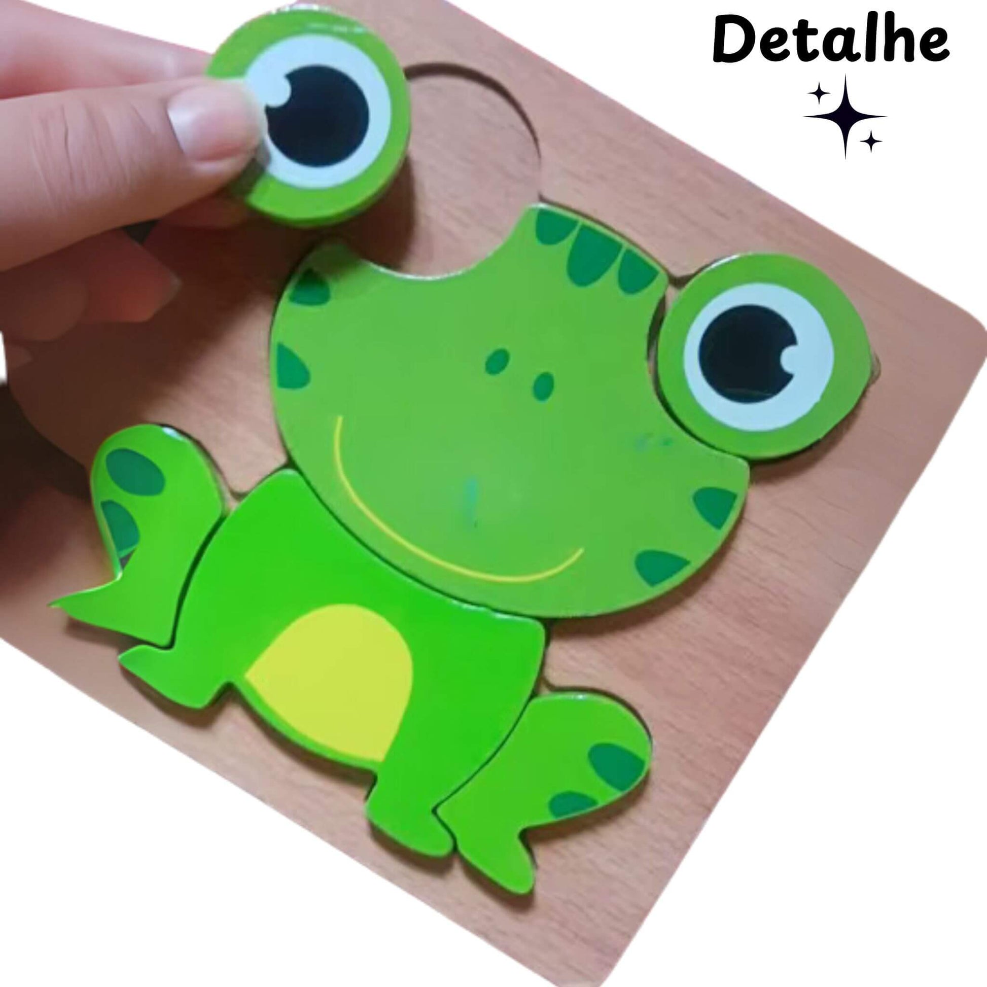 Brinquedo de Madeira| Sapo