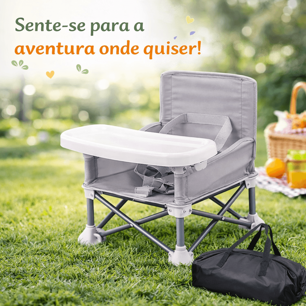 Cadeirinha de Alimentação Portátil