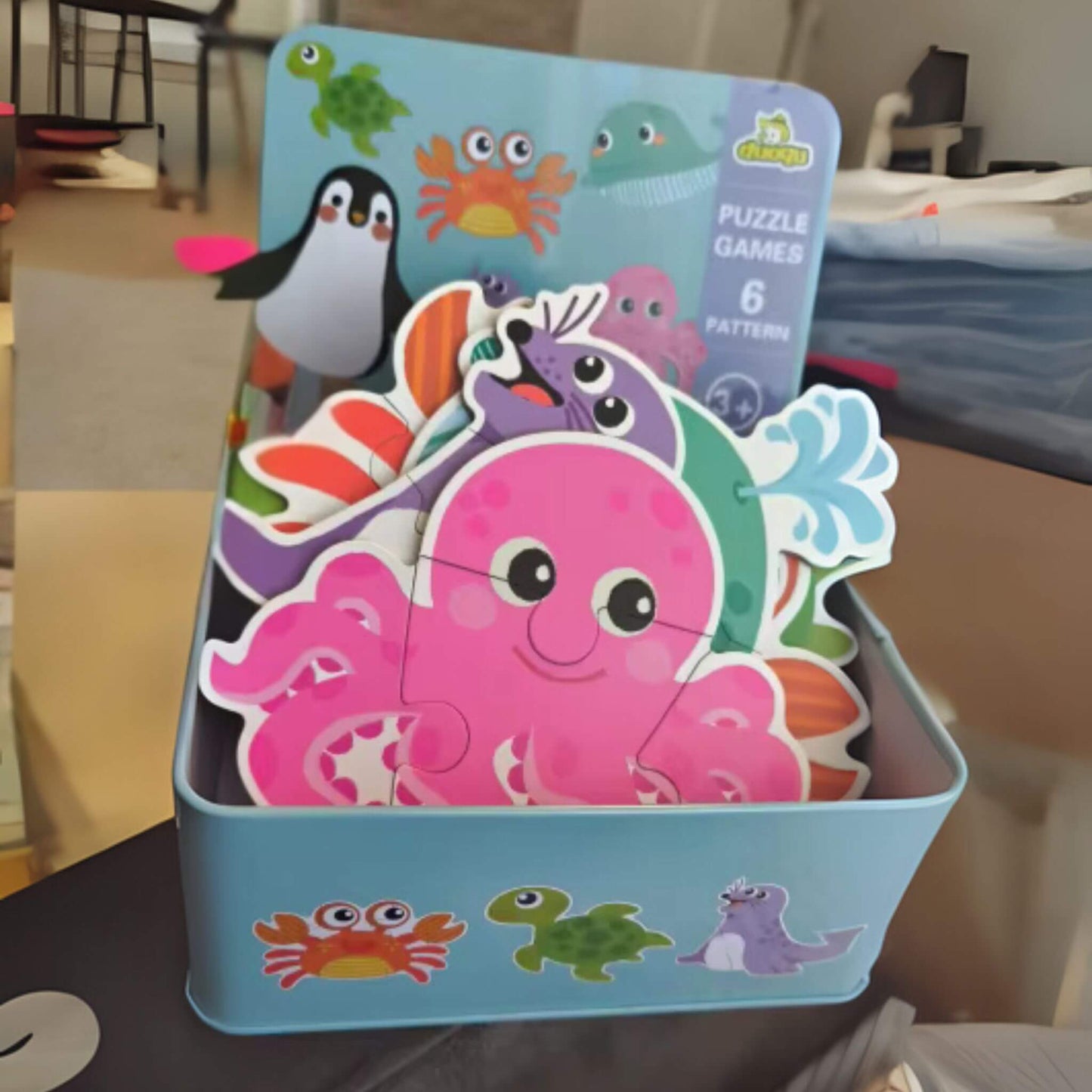 Brinquedo de Madeira Prensada | Quebra-Cabeça 3