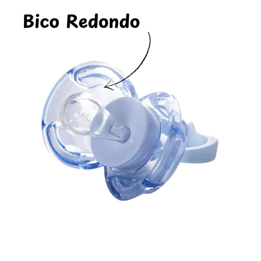 Chupeta de Silicone Automática Azul 2