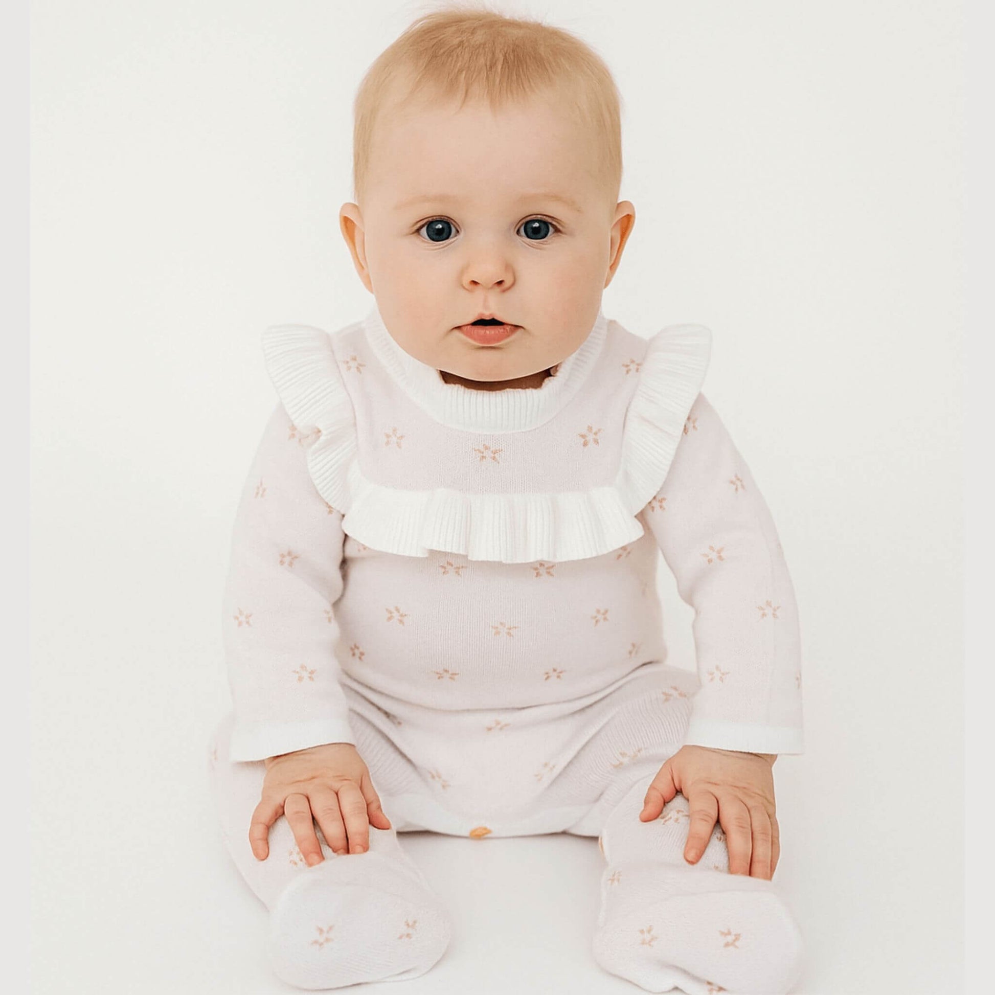 Macacão Para Bebê Menina Floral 6