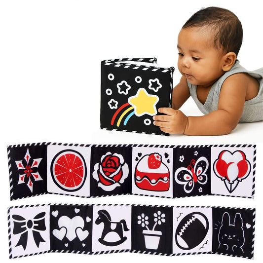 Livro Para Bebê Alto Contraste 3