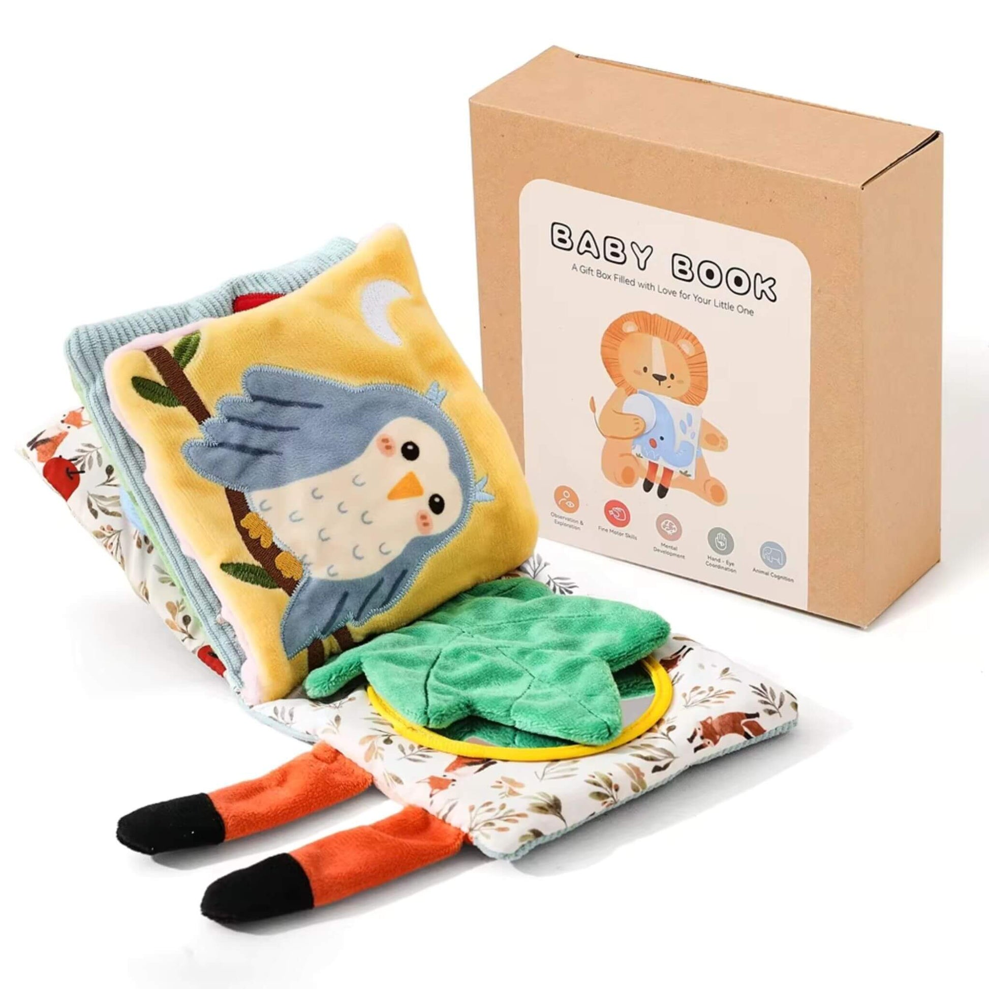 Livro Sensorial |Animais Selvagens 2