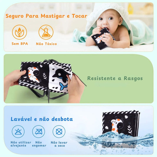 Livro Para Bebês Lavável 4