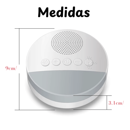 Ruído Branco Bebê Medidas