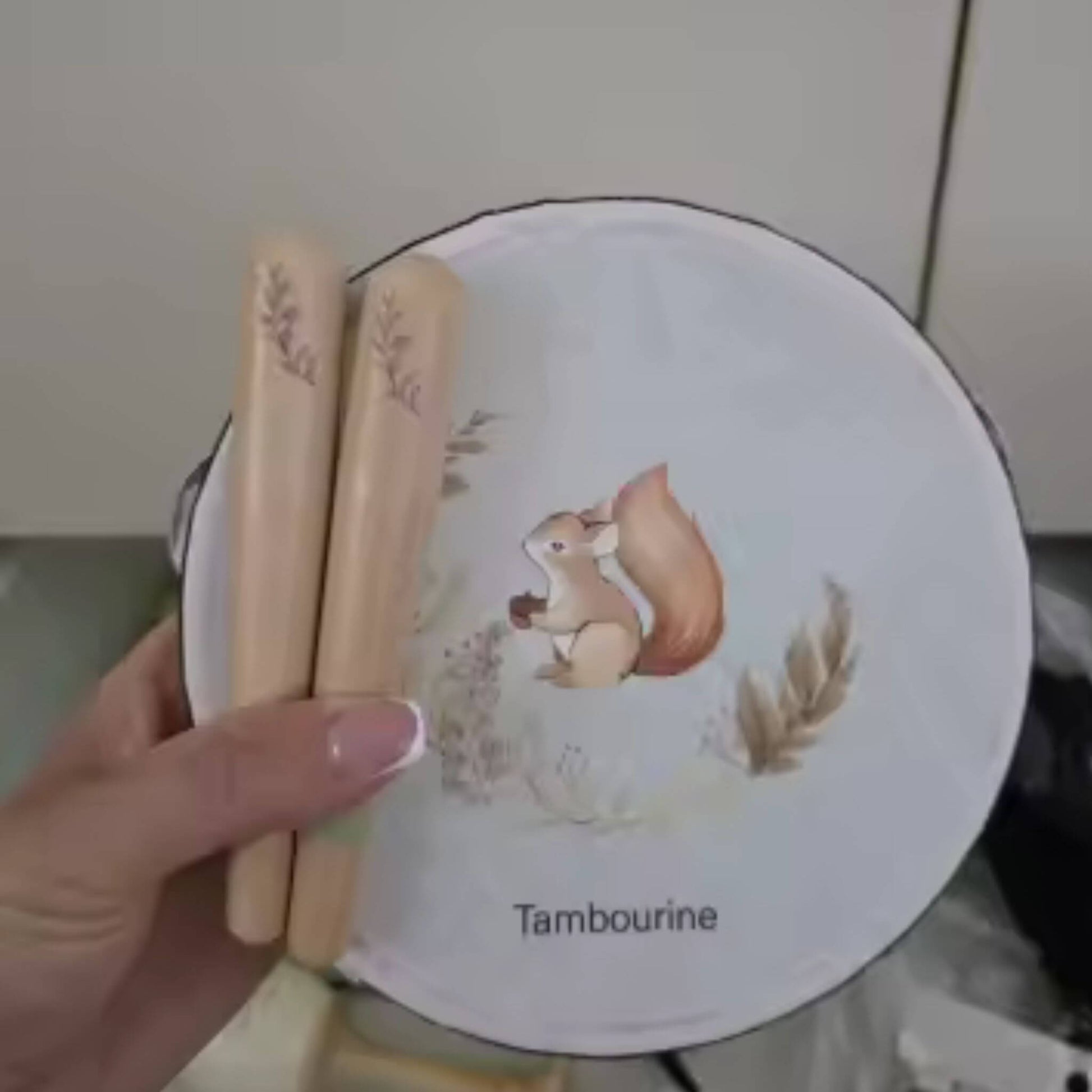 Brinquedo Montessori- Pandeiro